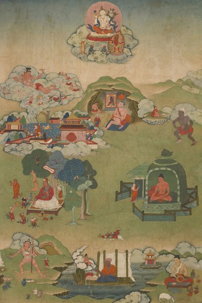 Eight Mahasiddhas by Unbekannt Unbekannt